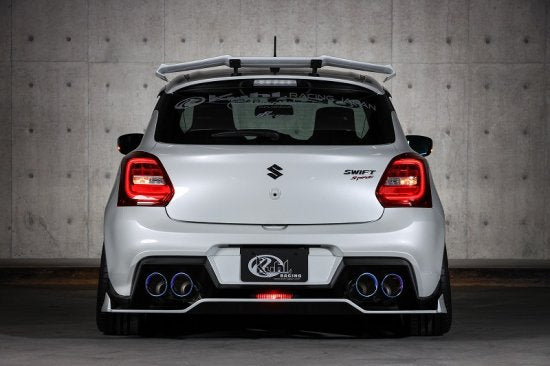KUHL RACING 33R-SS SLASH FOUR BLUE TAIL 116 MUFFLER EXHAUST FOR SUZUKI SWIFT SPORTS ZC33S AT KUHL-00002