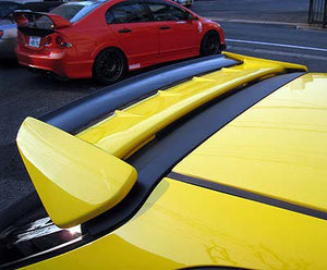 SEEKER 2-PIECE REAR WING UNPAINTED FOR HONDA EK CIVIC 3Dr  16020-EK9-V2N