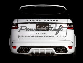 POWER CRAFT HYBRID EXHAUST MUFFLER SYSTEM FOR RANGE ROVER SPORT SVR 4WD  P-LAN1130101