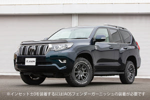 JAOS TRIBECROSS 17x8.0J ± 0 6H139.7 MATT GUN METALLIC WHEEL FOR TOYOTA LAND CRUISER PRADO 120 B952781MGM