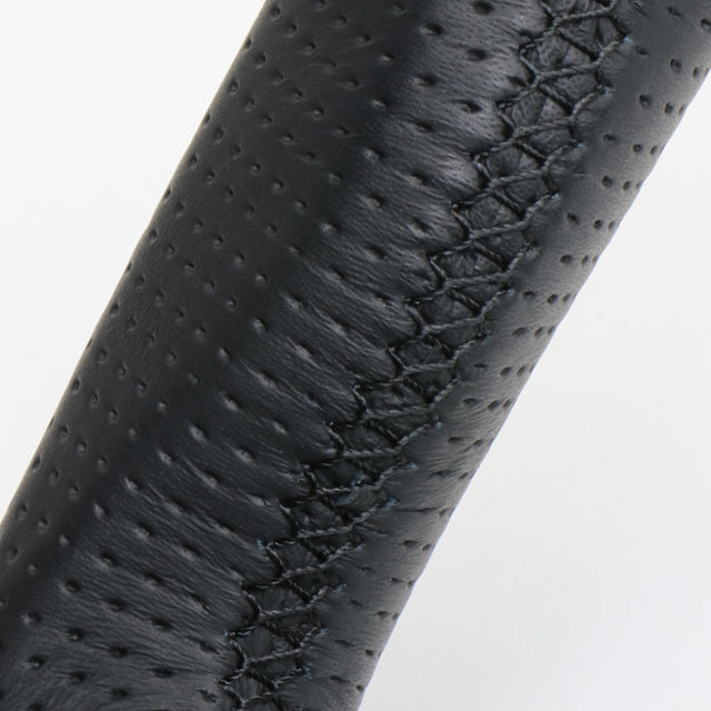 REAL ORIGINAL SERIES D SHAPE BLACK CARBON BLACK EURO STITCH STEERING WHEEL FOR TOYOTA VITZ GR SPORT GR 130  GR-BKC-BK