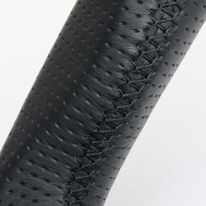 REAL ORIGINAL SERIES D SHAPE RED CARBON BLACK EURO STITCH STEERING WHEEL FOR TOYOTA VOXY GR SPORT 80  GR-RDC-BK