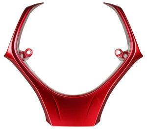 REAL ORIGINAL SERIES SET PLATE TYPE + UNDER PAD SET SILVER PLATE STEERING + PEARL RED UNDER PAD BLACK EURO STITCH STEERING WHEEL FOR TOYOTA C-HR 10 50  X10N-SLP-SLP-RDP