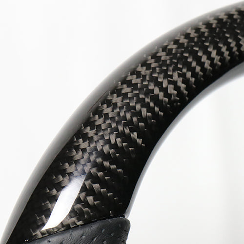 REAL ORIGINAL SERIES SOFT D SHAPE BLACK CARBON RED X BLACK EURO STITCH STEERING WHEEL FOR SUZUKI RANDY SC26  NSA-BKC-RD