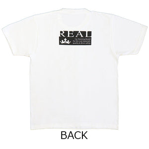 REAL T-SHIRT VER.2 WHITE S SIZE REAL-T2-WH-S