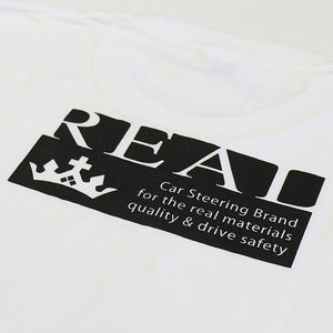 REAL T-SHIRT VER.2 WHITE S SIZE REAL-T2-WH-S