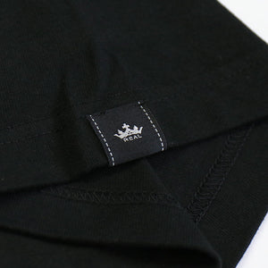 REAL T-SHIRT VER.2 BLACK S SIZE REAL-T2-BK-S