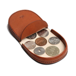 REAL HORSESHOE-SHAPED COIN CASE BROWN REAL-CP-BR