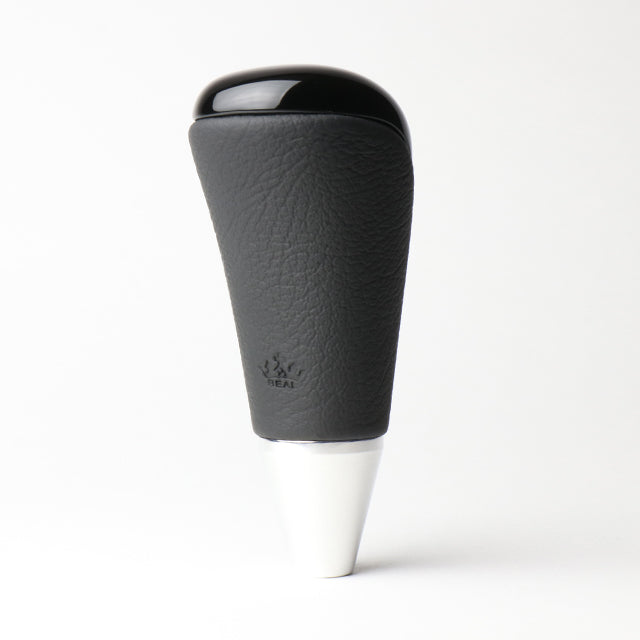 REAL SHIFT KNOB PIANO BLACK FOR TOYOTA VOXY 70 : KOUKI 3 SPOKE TYPE SKA-PBW