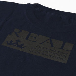 REAL T-SHIRT VER.2 NAVY M SIZE REAL-T2-NV-M