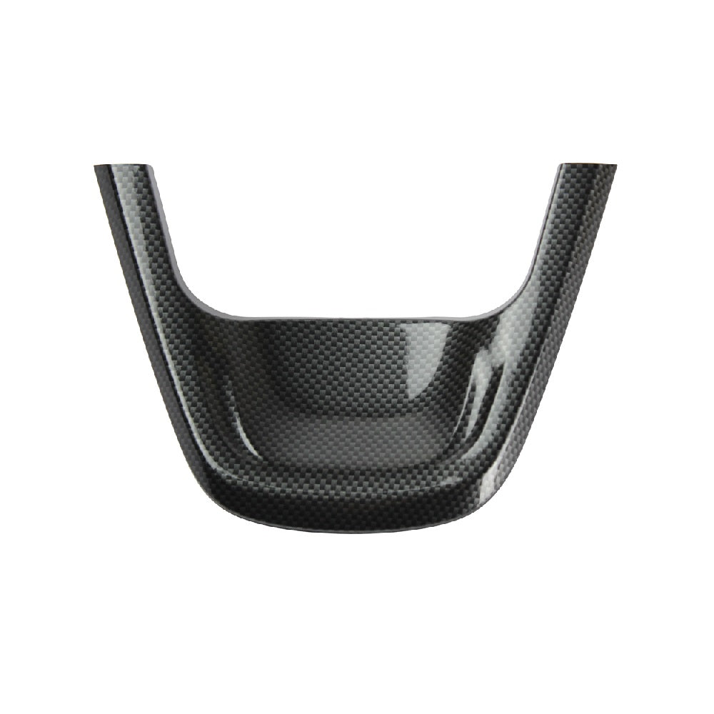 REAL STEERING UNDER PAD FOR 50 SERIES PRIUS BLACK CARBON PRINT 50-PAD-BKT