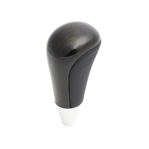 REAL SHIFT KNOB BLACK WOOD PRINT FOR TOYOTA VITZ GR SPORT 130  SKA-BKW