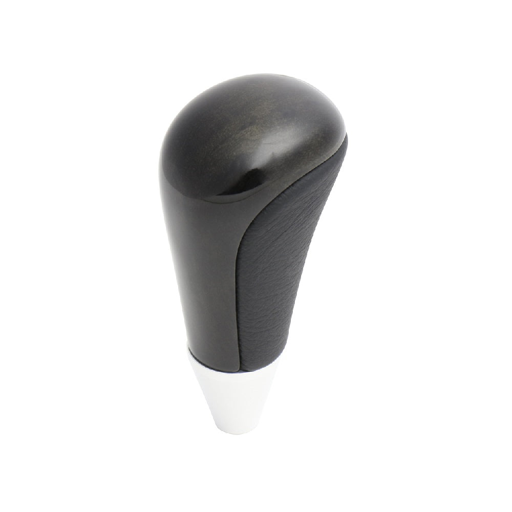 REAL SHIFT KNOB BLACK WOOD PRINT FOR TOYOTA VITZ 130 EXCLUDING F GRADE SKA-BKW