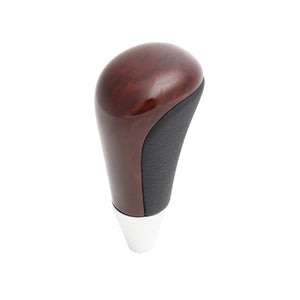 REAL SHIFT KNOB BROWN WOOD PRINT FOR TOYOTA VOXY 70 : KOUKI 3 SPOKE TYPE SKA-BRW