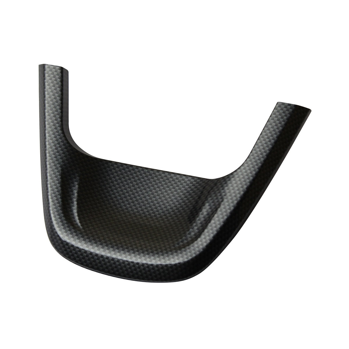 REAL STEERING UNDER PAD BLACK CARBON PRINT STEERING WHEEL FOR TOYOTA PRIUS 50  50-PAD-BKT