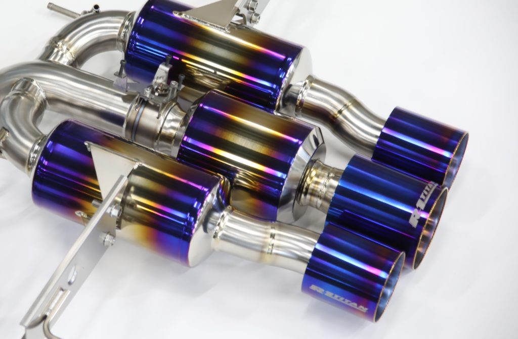 R1 TITAN EXTRA GOLD RING A TAIL FOR HONDA CIVIC TYPE R FL5 R1-TITAN-00025