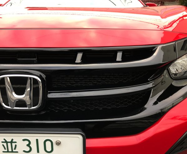 SEEKER FRP FRONT GRILL FRP UNPAINTED FOR HONDA CIVIC FK7 8  16010-FK8-F01