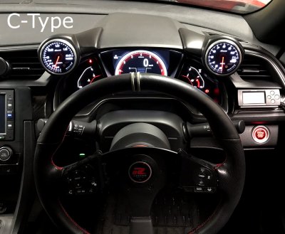 SEEKER FRP METER HOOD C FOR HONDA CIVIC FK7 8 C-type 17000-FK8-F0C