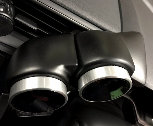 SEEKER FRP METER HOOD F FOR HONDA CIVIC FK7 8 F-type 17000-FK8-F0F