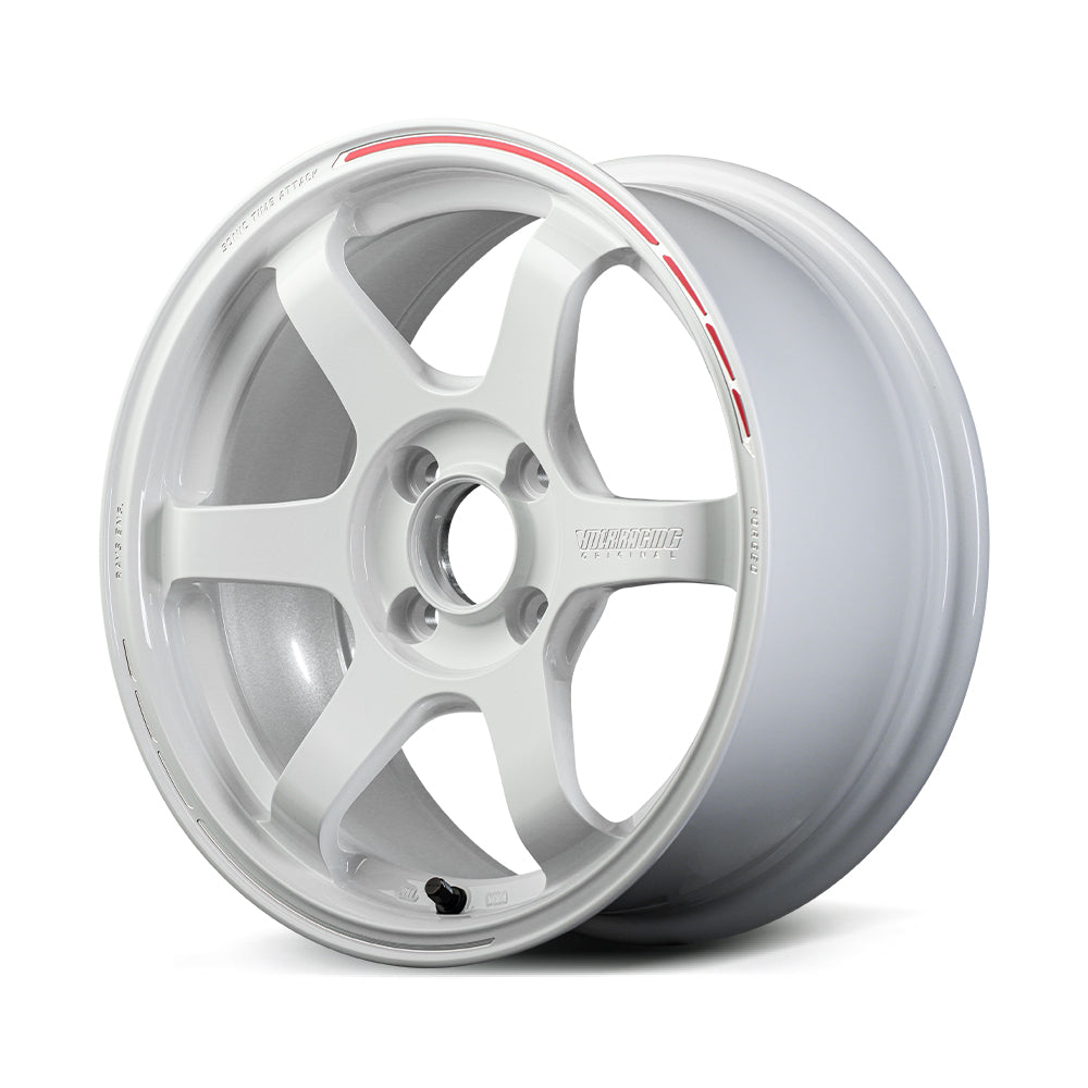 RAYS VOLK RACING TE37 SONIC TIME ATTACK EDITION 16X7.5J 34 4X100 DASH WHITE REDOT (WR) 06676753492WR