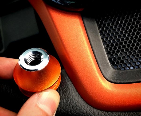 SEEKER SHIFT BOOT COLOR EVOLUTION ORANGE FOR HONDA CIVIC FD2 20100-EVO-ORG