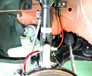 SEEKER RED COAT STAINLESS MESH BRAKE LINE FOR HONDA N-ONE JG3  12200-JG3-000