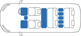 KARO GRAN FLAXY BRILLIANT RED FLOOR MATS FOR Toyota Vellfire GGH・ANH2#W GRAN-FLAXY-3052-RED