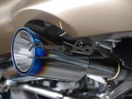 POWER CRAFT HYBRID EXHAUST MUFFLER SYSTEM TWIN VALVE FOR NISSAN V36 SKYLINE COUPE P-NI100101