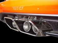 POWER CRAFT HYBRID EXHAUST MUFFLER SYSTEM SQUARE TAIL FOR LAMBORGHINI AVENTADOR LP700 LP720 P-LA340102