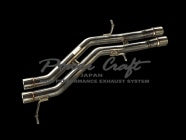 POWER CRAFT HYBRID EXHAUST MUFFLER SYSTEM BLACK TAIL FOR LAMBORGHINI URUS P-LA290101-BKT