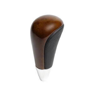 REAL SHIFT KNOB 42 BROWN WOOD PRINT FOR TOYOTA ESTIMA HYBRID AHR20W:1-3 TYPE  SKA-42BRW