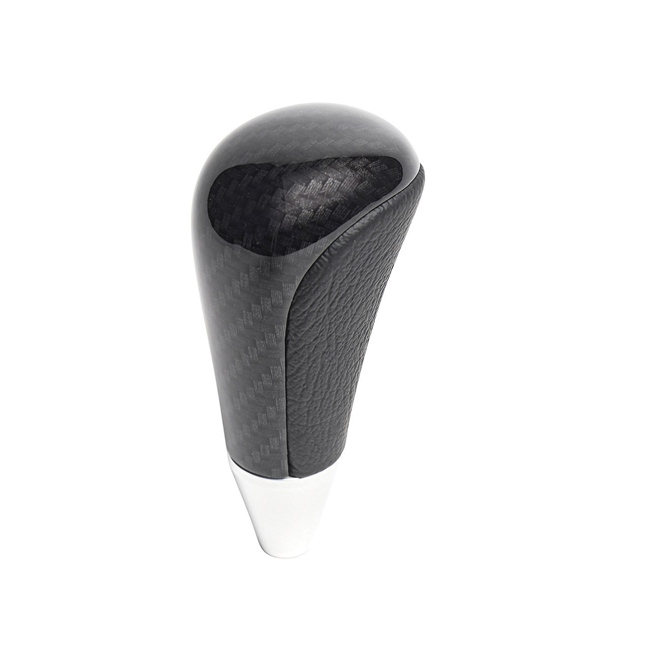 REAL SHIFT KNOB BLACK CARBON PRINT FOR TOYOTA ESTIMA 50 : 1-3 TYPES  SKA-BKC