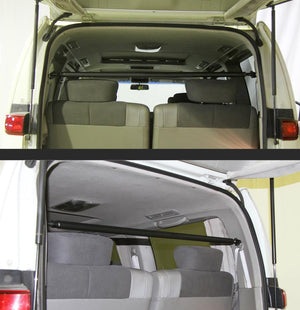 LARGUS ADJUSTABLE REAR PILLAR BAR FOR Nissan Elgrand NE51 4WD 05401207001-QQ