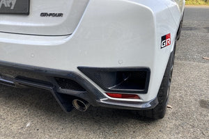 GARAGE VARY REAR DUCT PANEL TWILL CARBON FOR TOYOTA GR YARIS GXPA16 10 30-8018