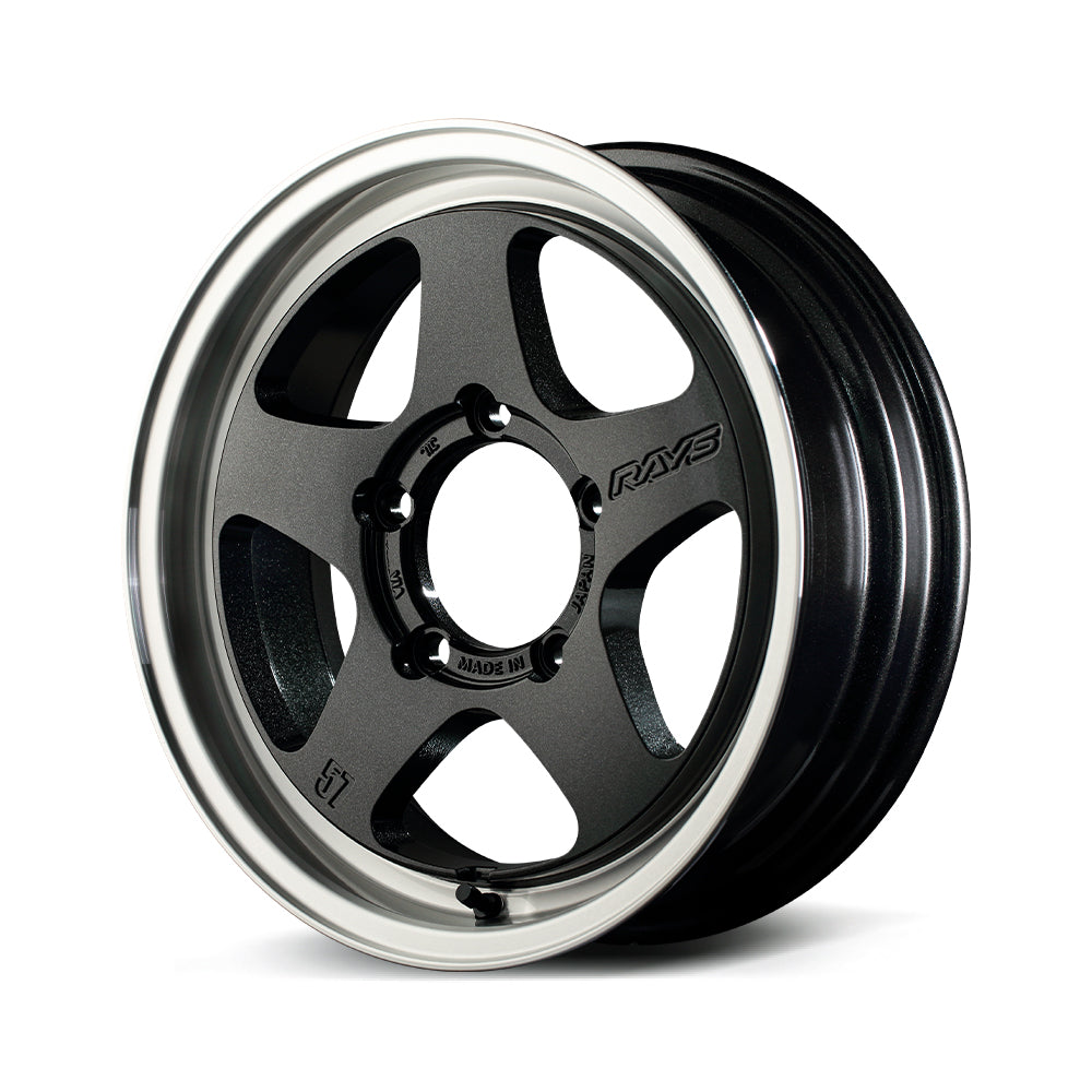 RAYS VOLK RACING 57FR-X 16X5.5J +0 5X139.7 GLASS BLACK/RIM DC (6AZ) 584065500156AZ