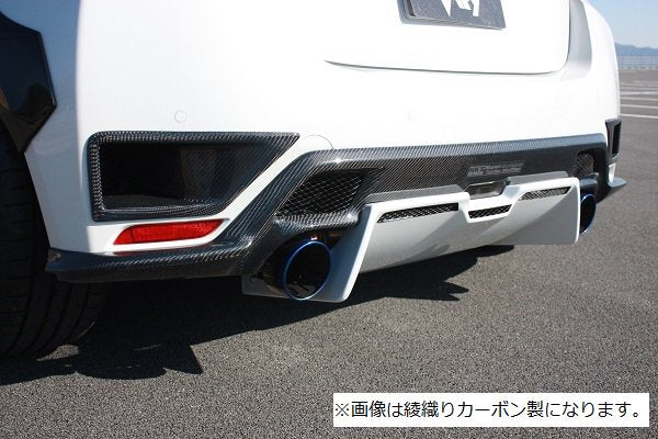 GARAGE VARY REAR DUCT PANEL PLAIN CARBON FOR TOYOTA GR YARIS GXPA16 10 30-8033