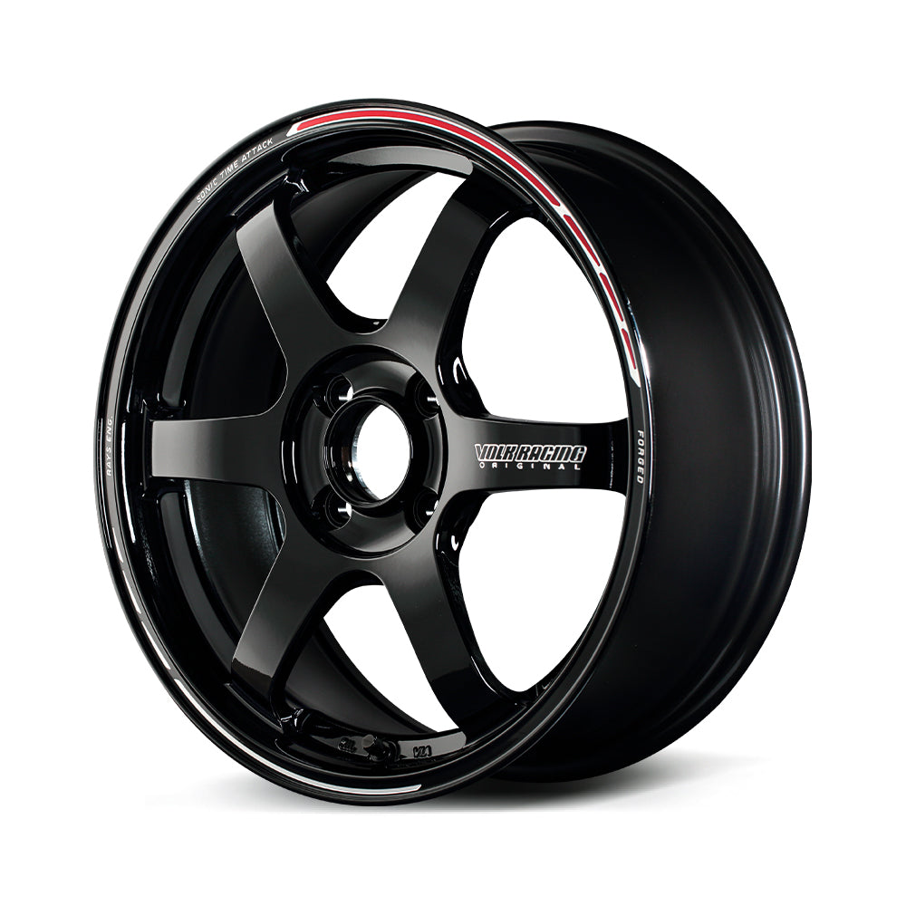 RAYS VOLK RACING TE37 SONIC TIME ATTACK EDITION 15X5.5J 46 4X100 BLACK REDOT (KR) 06675554692KR