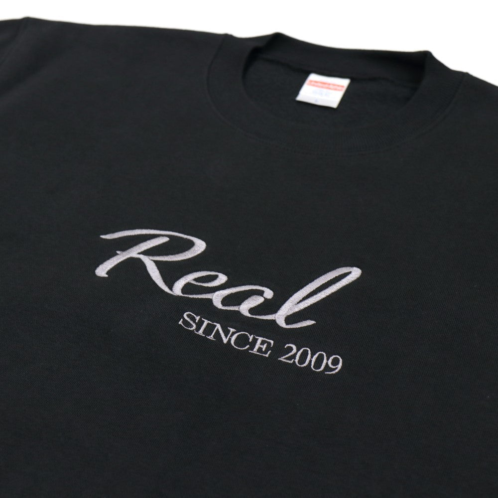REAL SWEATSHIRT BLACK XL SIZE REAL-SW1-BK-XL