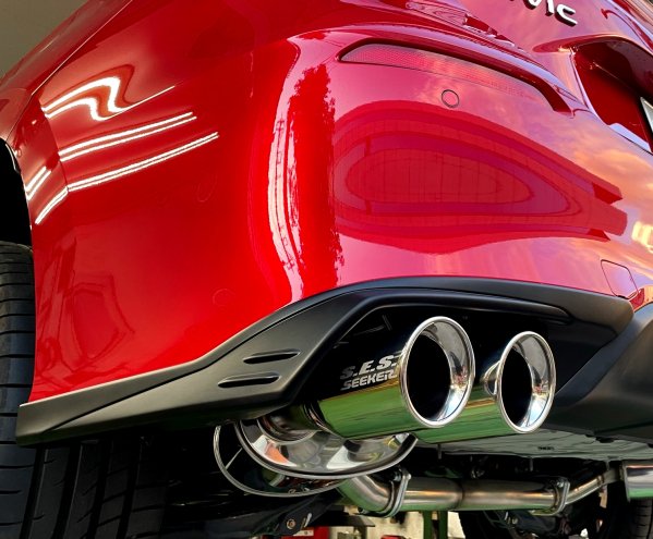 SEEKER S.E.S. MUFFLER KIT TYPE-2 FOR HONDA CIVIC FL1 6MT CVT 11600-FL1-020