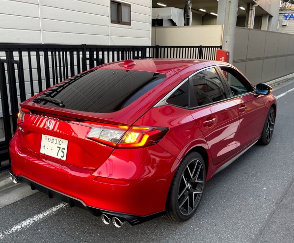 SEEKER MUFFLER GARNISH S.E.S. MUFFLER KIT TYPE-2 FOR HONDA CIVIC FL1 16030-FL1-F02