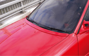 CAR MAKE T&E [VERTEX] R32 SKYLINE 4DOOR BONNET SPOILER FOR  CARMAKETE-02342