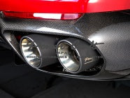 POWER CRAFT HYBRID EXHAUST MUFFLER SYSTEM USE GENUINE TAIL WITH X TUBE FOR FERRARI 812 P-FE1030106-SE