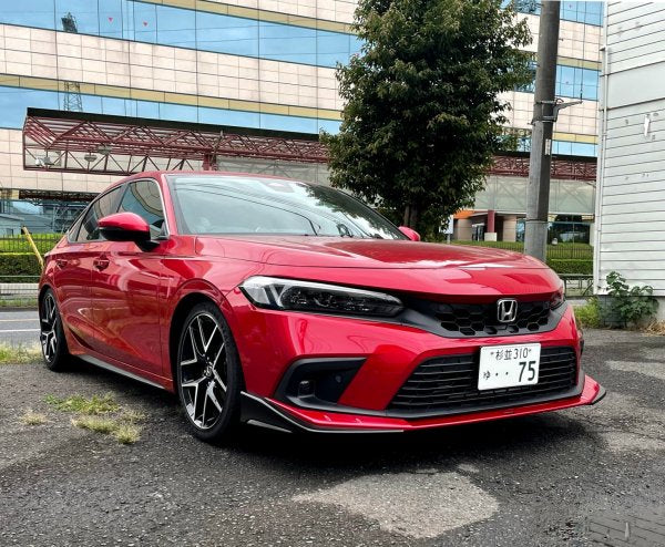 SEEKER FRP FRONT WING SPOILER HATCHBACK FOR HONDA CIVIC FL1 16000-FL1-F01