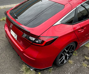 SEEKER FRP REAR SPOILER MATT BLACK FOR HONDA CIVIC FL1 16020-FL1-F02-MBK