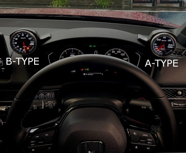 SEEKER FRP SINGLE METER HOOD C-TYPE BOTH SIDES FOR HONDA CIVIC FL1 FL5 17000-FL1-F0C