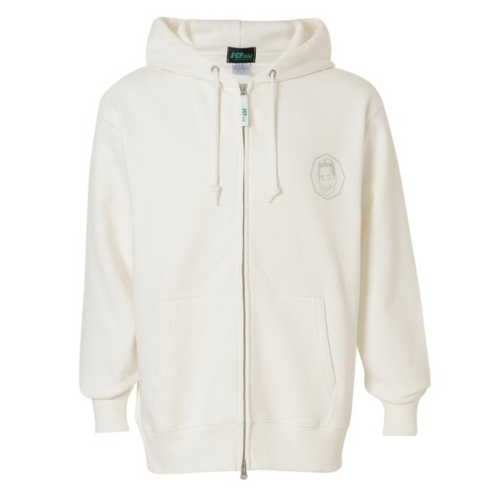 K1 PLANNING CRAFTSMAN ZIP UP HOODIE 2022 M WHITE FOR  P0004-M-WH