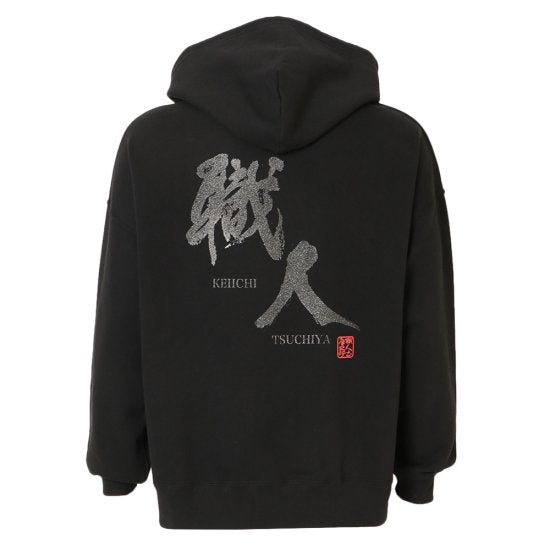 K1 PLANNING CRAFTSMAN BIG SILHOUETTE HOODIE 2022 L BLACK FOR  P0005-L-BK