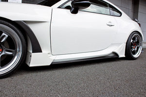 GARAGE VARY REAR SIDE GARNISH (PLAIN WEAVE CARBON) FOR TOYOTA GR86 ZN8 30-8617