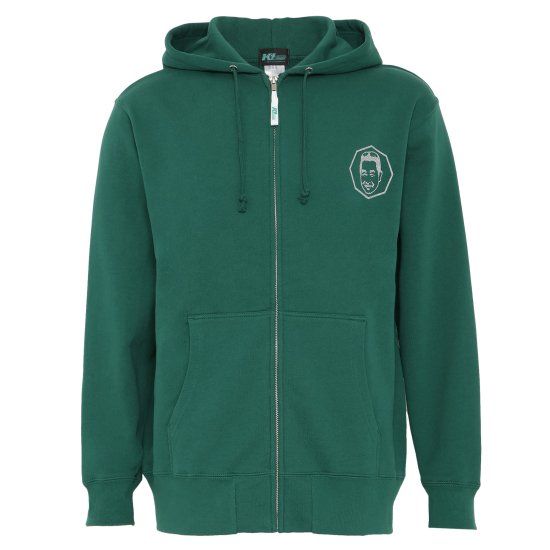 K1 PLANNING CRAFTSMAN ZIP-UP HOODIE GREEN P0006-XXL