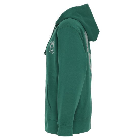 K1 PLANNING CRAFTSMAN ZIP-UP HOODIE GREEN P0006-L